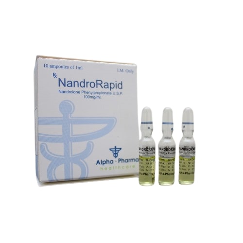 Nandrorapid 100 Alpha Pharma 1ml x 10 amp