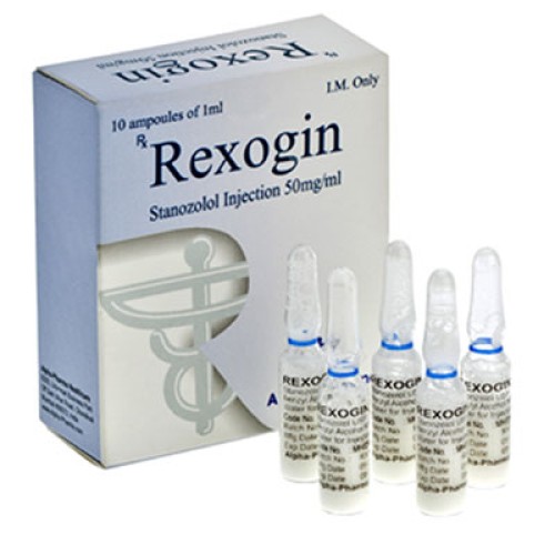 Rexogin 50 Alpha Pharma 1ml x 10 amp