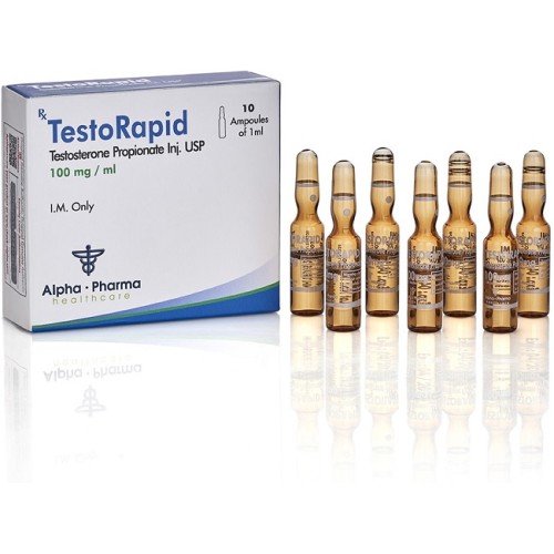 TestoRapid 100 Alpha Pharma 1ml x 10 amp