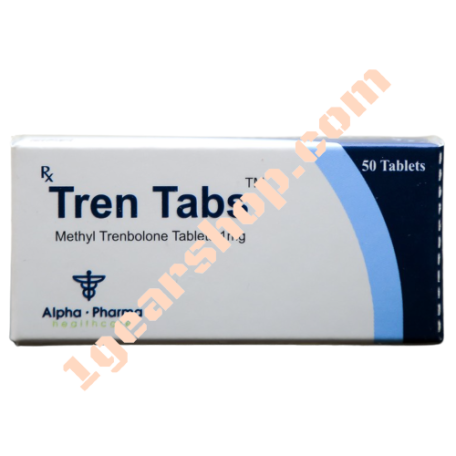 Tren Tabs 1mg Alpha Pharma x 50 tab