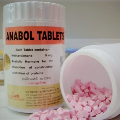 Anabol 1000 (Dianabol) 5mg Tablets by British Dispensary