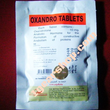 Oxandro British Dispensary