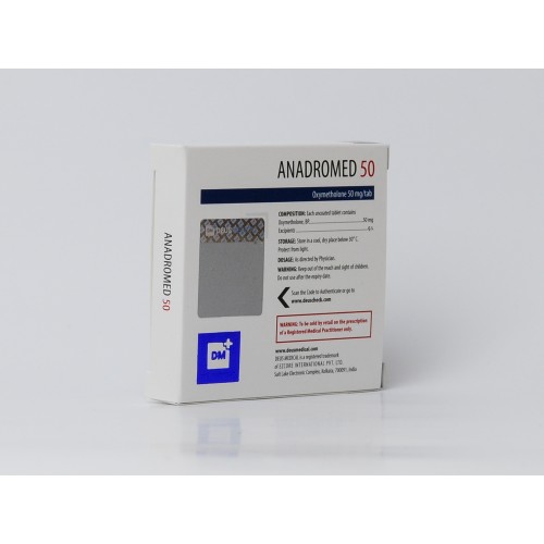 Anadromed - Oxymetholone 50mg - Deus Medical x 50 tab