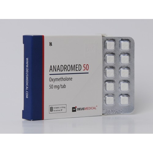 Anadromed - Oxymetholone 50mg - Deus Medical x 50 tab