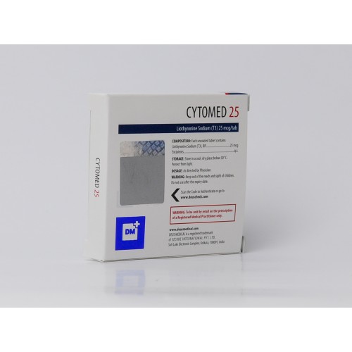 Cytomed 25 - Liothyronine Sodium T3 - Deus Medical x 50 tab