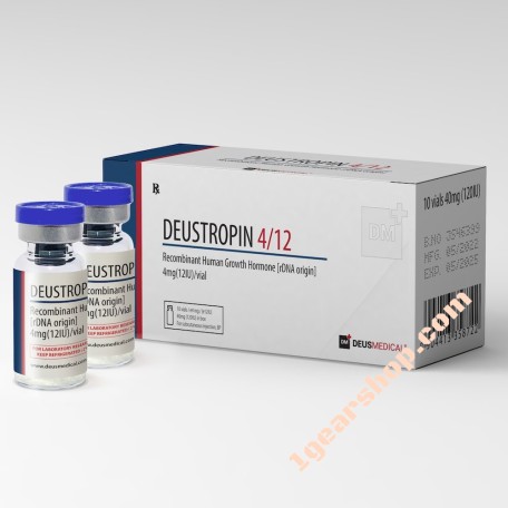 Deustropin - Human Growth Hormone - Deus Medical 120 IU