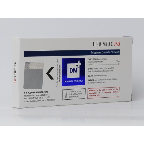 Testomed C 250 Deus Medical (Testosterone Cypionate)