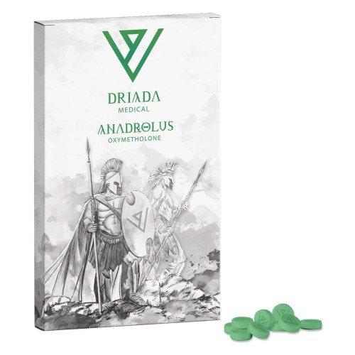 Anadrolus - Oxymetholone 50mg x 50 tab - Driada Medical