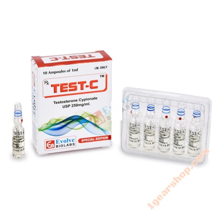 image for Buy Test-C 250 Evolve Biolabs - Testosterone Cypionate Injection