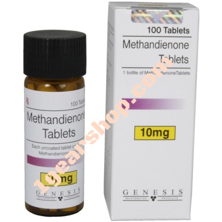 Methandienone 10 mg Tablets Genesis x 100 tablets