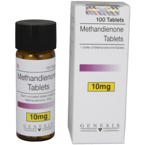 Methandienone 10mg Genesis x 100 tab