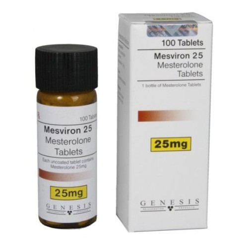 Mesviron 25mg Genesis x 100 tabs (Proviron)