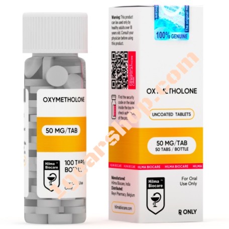 Oxymetholone 50 mg Hilma Biocare x 100 tablets