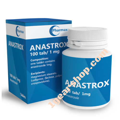 Anastrox 1mg - Anastrozole-  Pharmax x 100 tab