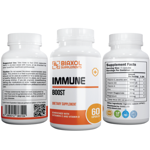 Immune Boost Biaxol Supplements