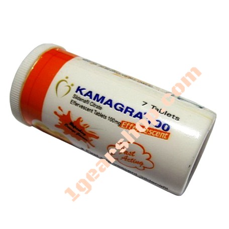 Kamagra Effervescent Ajanta Pharma x 7 tablets Sildenafil