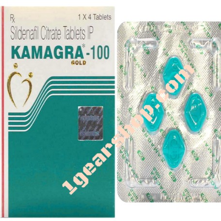 Kamagra Gold Green 4 Tablets