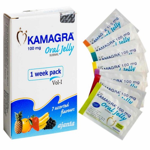 Kamagra Oral Jelly 100mg x 7 sachets