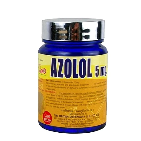 Azolol British Dispensary 5mg x 400 tab