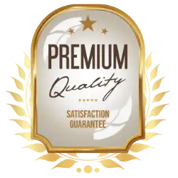 Premium Quality Satisfaction Guarantee Badge |1GearShop