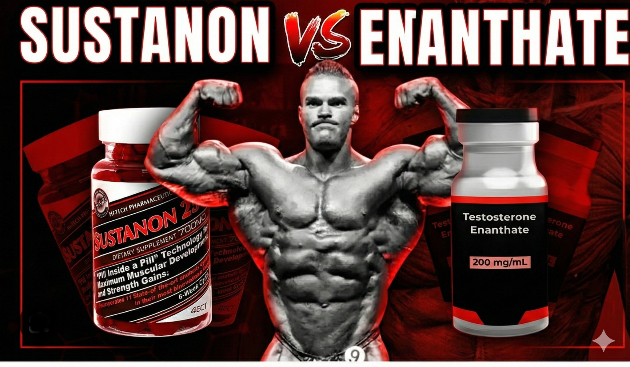 Sustanon vs Testosterone Enanthate: Which Works Better for Strength & Muscle?