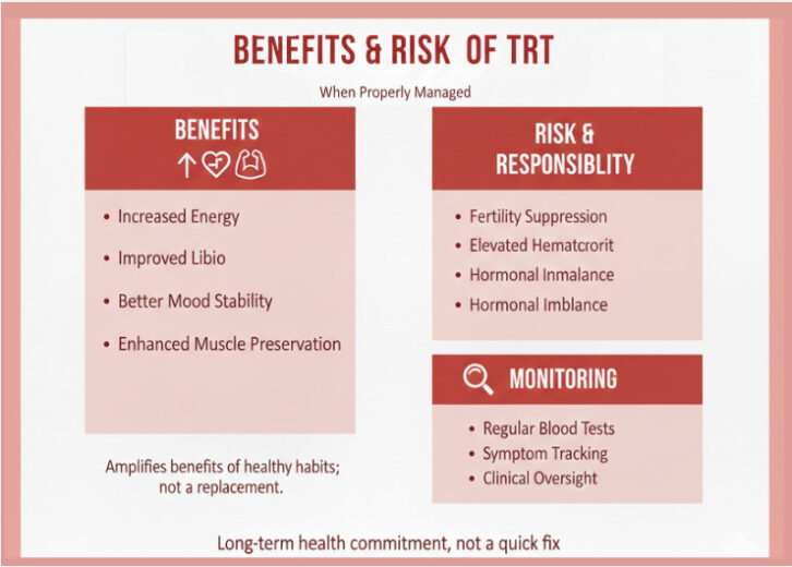 Benefits of TRT When Properly Managed
