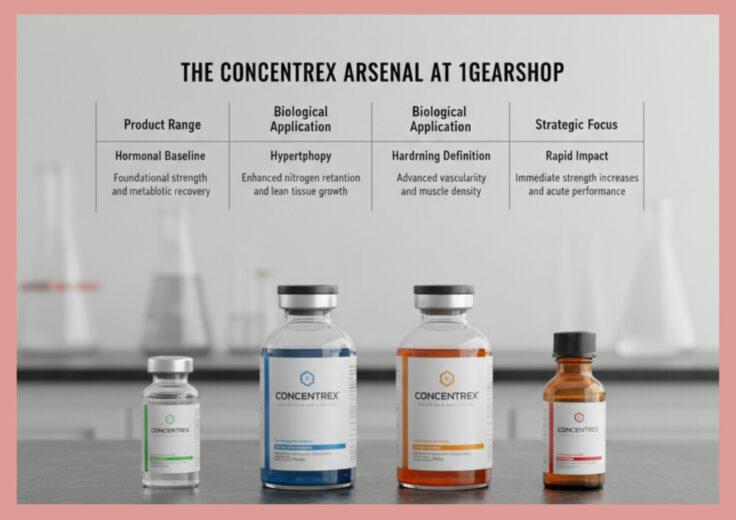 Concentrex Laboratories: Clinical Precision in European Sports Pharmacology 4 The Concentrex Arsenal at 1gearshop