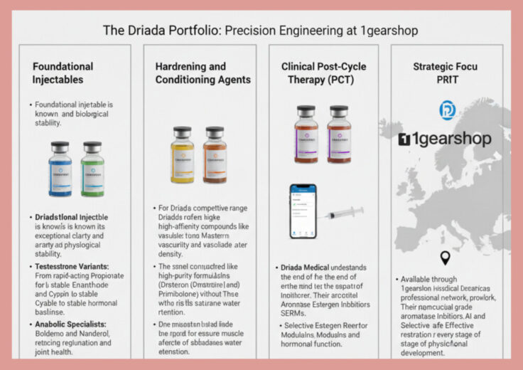 Driada Medical: The Pinnacle of Pharmaceutical Integrity in Europe 3 The Driada Portfolio: Precision Engineering at 1gearshop