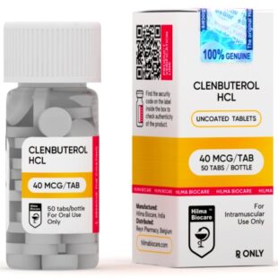 image for Clenbuterol 40 mcg Hilma Biocare