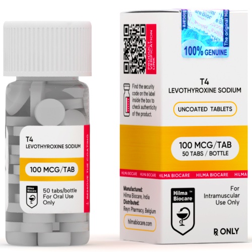 T4 Levothyroxine 100 Hilma Biocare