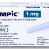 Ozempic Semaglutide 1mg